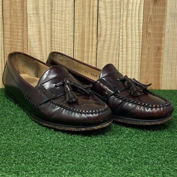 Cole Haan 3507 Pinch Tassel Loafer, Men's SZ 10.5 - Picture 4 of 12